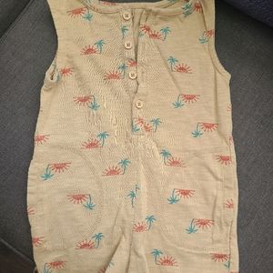 Unisex toddler one piece outfit